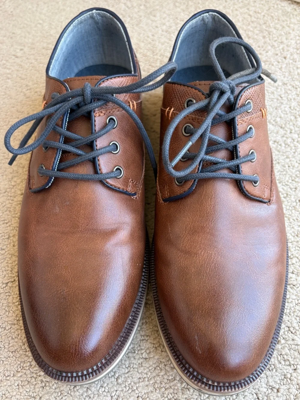 Sonoma Men’s Freer Dress Shoes - Cognac